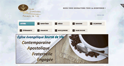 Desktop Screenshot of eglisesourcedevie.ca